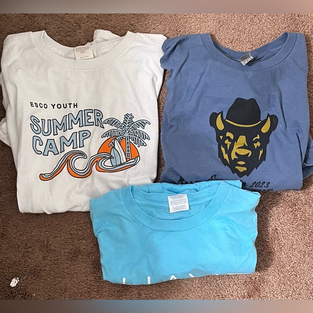 Youth Summer Camp White T-Shirt